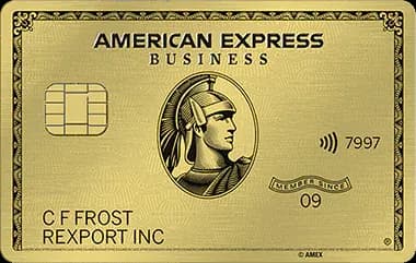 American Express Business Gold card