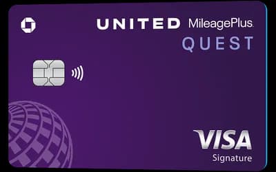 united quest card tilted