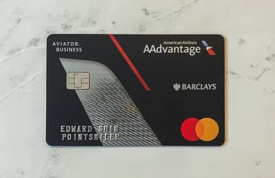 AAdvantage Aviator Business World Elite Mastercard card art