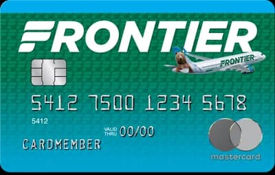 FRONTIER Airlines World Mastercard® card art